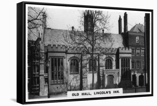Old Hall, Lincoln's Inn, London, C1920S-null-Framed Stretched Canvas