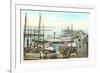 Old Harbor, Block Island, Rhode Island-null-Framed Premium Giclee Print