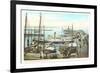 Old Harbor, Block Island, Rhode Island-null-Framed Premium Giclee Print