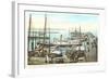 Old Harbor, Block Island, Rhode Island-null-Framed Premium Giclee Print