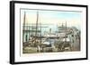 Old Harbor, Block Island, Rhode Island-null-Framed Premium Giclee Print