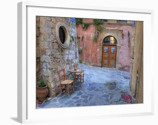 Old Harbor, Chania, Crete, Greece-Darrell Gulin-Framed Photographic Print