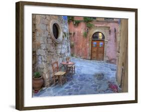 Old Harbor, Chania, Crete, Greece-Darrell Gulin-Framed Photographic Print