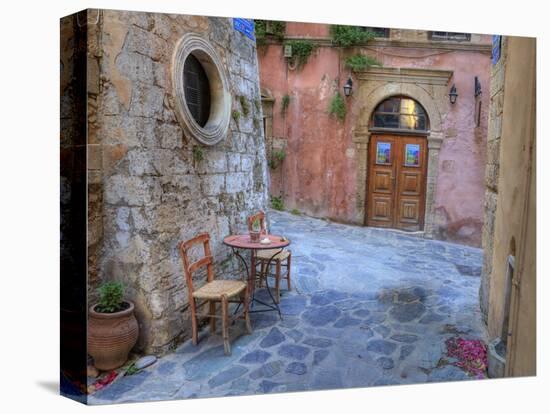Old Harbor, Chania, Crete, Greece-Darrell Gulin-Stretched Canvas