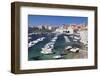 Old Harbour and Old Town, UNESCO World Heritage Site, Dubrovnik, Dalmatia, Croatia, Europe-Markus Lange-Framed Photographic Print