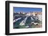 Old Harbour and Old Town, UNESCO World Heritage Site, Dubrovnik, Dalmatia, Croatia, Europe-Markus Lange-Framed Photographic Print