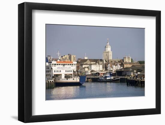 Old Harbour Area, Portsmouth, Hampshire, England, United Kingdom-Charles Bowman-Framed Photographic Print