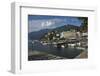 Old Harbour, Ascona, Locarno, Lake Maggiore, Ticino, Switzerland, Europe-James Emmerson-Framed Photographic Print