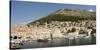 Old harbour at Dubrovnik, Croatia, Europe-Tony Waltham-Stretched Canvas