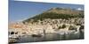 Old harbour at Dubrovnik, Croatia, Europe-Tony Waltham-Mounted Photographic Print