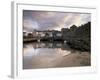 Old Harbour Dating from the 17th Century, of Portsoy at Sunset, Near Banff, Aberdeenshire, Scotland-Patrick Dieudonne-Framed Photographic Print