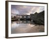 Old Harbour Dating from the 17th Century, of Portsoy at Sunset, Near Banff, Aberdeenshire, Scotland-Patrick Dieudonne-Framed Photographic Print