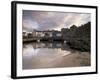 Old Harbour Dating from the 17th Century, of Portsoy at Sunset, Near Banff, Aberdeenshire, Scotland-Patrick Dieudonne-Framed Photographic Print