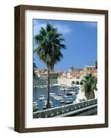 Old Harbour, Dubrovnik, Croatia-Peter Thompson-Framed Photographic Print
