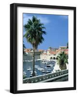 Old Harbour, Dubrovnik, Croatia-Peter Thompson-Framed Photographic Print