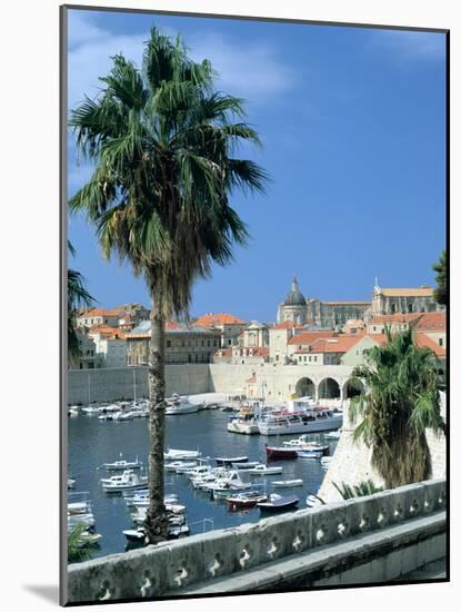 Old Harbour, Dubrovnik, Croatia-Peter Thompson-Mounted Photographic Print