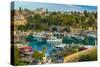 Old Harbour, Kaleici, Antalya, Turkey Minor, Eurasia-Neil Farrin-Stretched Canvas