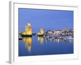 Old Harbour, La Rochelle, Poitou Charentes, France-Doug Pearson-Framed Photographic Print