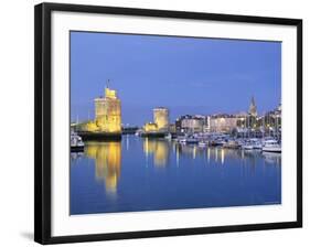 Old Harbour, La Rochelle, Poitou Charentes, France-Doug Pearson-Framed Photographic Print