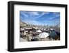 Old Harbour Port Vell, Barcelona, Catalonia, Spain-null-Framed Art Print