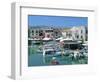 Old Harbour, Rethymnon, Crete, Greece-Peter Thompson-Framed Photographic Print