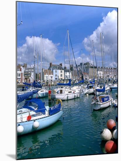 Old Harbour, Weymouth, Dorset-Peter Thompson-Mounted Photographic Print