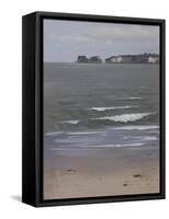 Old Harry from Studland, April-Tom Hughes-Framed Stretched Canvas