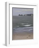 Old Harry from Studland, April-Tom Hughes-Framed Giclee Print