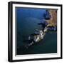 Old Harry Rocks, Chalk Stacks Located Directly-Adrian Warren-Framed Photographic Print