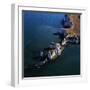 Old Harry Rocks, Chalk Stacks Located Directly-Adrian Warren-Framed Photographic Print