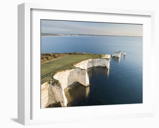 Old Harry Rocks, Jurassic Coast, UNESCO World Heritage Site, Dorset, England-Ben Pipe-Framed Photographic Print