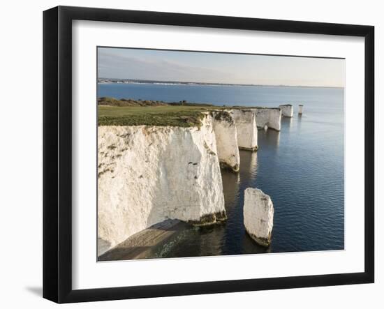 Old Harry Rocks, Jurassic Coast, UNESCO World Heritage Site, Dorset, England-Ben Pipe-Framed Photographic Print