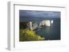 Old Harry Rocks on the Jurassic Coast, UNESCO World Heritage Site, Swanage, Dorset, England-Stuart Black-Framed Photographic Print