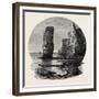 Old Harry Rocks, the South Coast, UK, 19th Century-null-Framed Giclee Print