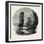 Old Harry Rocks, the South Coast, UK, 19th Century-null-Framed Giclee Print