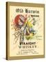 Old Harwin Whiskey Label-null-Stretched Canvas