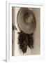 Old Hat and Ristras-Kathy Mahan-Framed Photographic Print