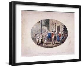 Old Hats Tavern, (Uxbridge, Middlesex), 1796-Isaac Cruikshank-Framed Giclee Print