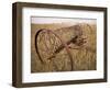 Old Hayrake & Teasle Near Preston, Cache Valley, Idaho, USA-Scott T^ Smith-Framed Photographic Print