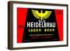 Old Heidelbrau Lager Beer-null-Framed Art Print