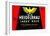 Old Heidelbrau Lager Beer-null-Framed Art Print