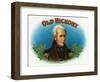 Old Hickory Brand Cigar Box Label, Andrew Jackson-Lantern Press-Framed Art Print