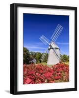 Old Higgins Farm Windmill-Michael Blanchette-Framed Premium Photographic Print