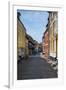 Old Historical Houses in Ribe, Denmark's Oldest Surviving City, Jutland, Denmark-Michael Runkel-Framed Photographic Print