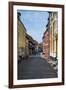 Old Historical Houses in Ribe, Denmark's Oldest Surviving City, Jutland, Denmark-Michael Runkel-Framed Photographic Print