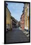 Old Historical Houses in Ribe, Denmark's Oldest Surviving City, Jutland, Denmark-Michael Runkel-Framed Photographic Print