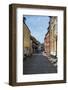 Old Historical Houses in Ribe, Denmark's Oldest Surviving City, Jutland, Denmark-Michael Runkel-Framed Photographic Print