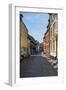 Old Historical Houses in Ribe, Denmark's Oldest Surviving City, Jutland, Denmark-Michael Runkel-Framed Photographic Print