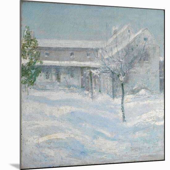 Old Holley House, Cos Cob, 1901-John Henry Twachtman-Mounted Giclee Print