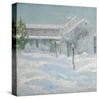 Old Holley House, Cos Cob, 1901-John Henry Twachtman-Stretched Canvas